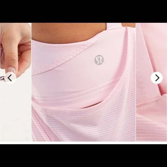 Lululemon Run: Back On Track Tank with cinch-able drawstring - Picture 4 of 10